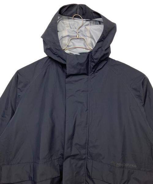 NEW BALANCE（ニューバランス）NEW BALANCE (ニューバランス) AMJ45029 フーデッドコート ブラック サイズ:M 未使用品の古着・服飾アイテム