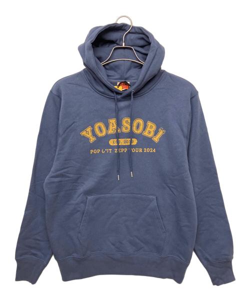 YOASOBI（ヨアソビ）YOASOBI (ヨアソビ) プルオーバーパーカー ネイビー サイズ:Mの古着・服飾アイテム