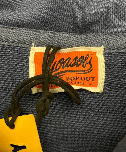 YOASOBI（ヨアソビ）YOASOBI (ヨアソビ) プルオーバーパーカー ネイビー サイズ:Mの古着・服飾アイテム