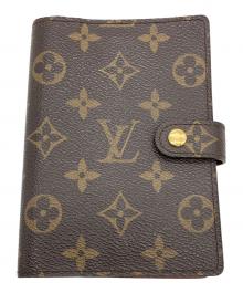 LOUIS VUITTON（ルイ ヴィトン）の古着「モノグラム アジェンダPM 手帳カバー」｜ブラウン