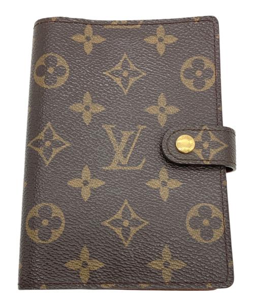 LOUIS VUITTON（ルイ ヴィトン）LOUIS VUITTON (ルイ ヴィトン) モノグラム アジェンダPM 手帳カバー ブラウンの古着・服飾アイテム