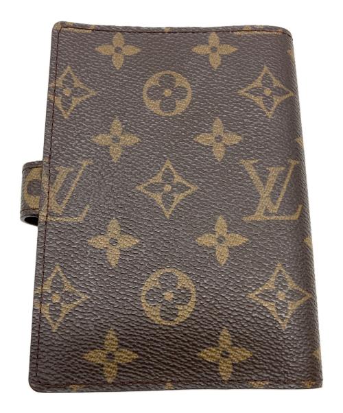 LOUIS VUITTON（ルイ ヴィトン）LOUIS VUITTON (ルイ ヴィトン) モノグラム アジェンダPM 手帳カバー ブラウンの古着・服飾アイテム
