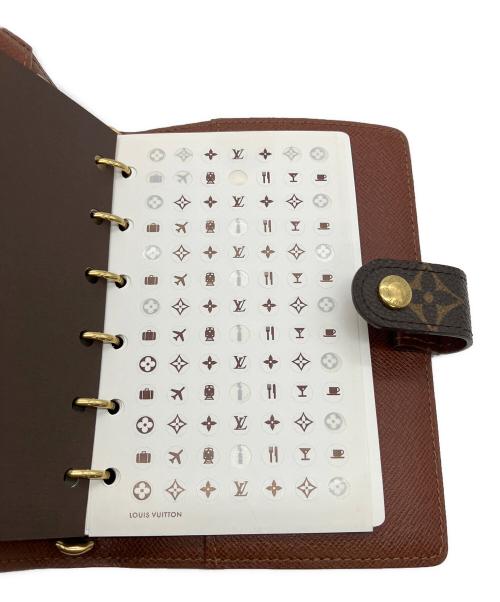 LOUIS VUITTON（ルイ ヴィトン）LOUIS VUITTON (ルイ ヴィトン) モノグラム アジェンダPM 手帳カバー ブラウンの古着・服飾アイテム