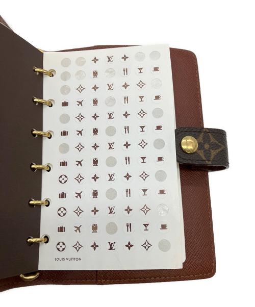 LOUIS VUITTON（ルイ ヴィトン）LOUIS VUITTON (ルイ ヴィトン) モノグラム アジェンダPM 手帳カバー ブラウンの古着・服飾アイテム