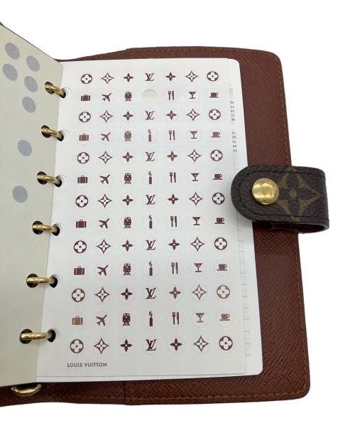 LOUIS VUITTON（ルイ ヴィトン）LOUIS VUITTON (ルイ ヴィトン) モノグラム アジェンダPM 手帳カバー ブラウンの古着・服飾アイテム