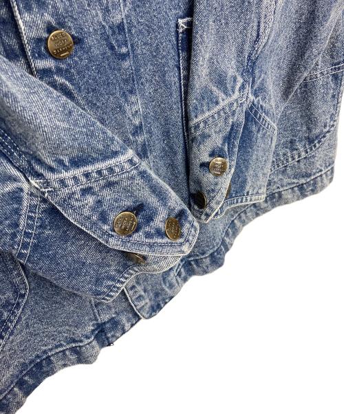 BLUCO WORK GARMENT（ブルコ ワーク ガーメント）BLUCO WORK GARMENT (ブルコ ワーク ガーメント) デニムカバーオール ネイビー サイズ:Mの古着・服飾アイテム