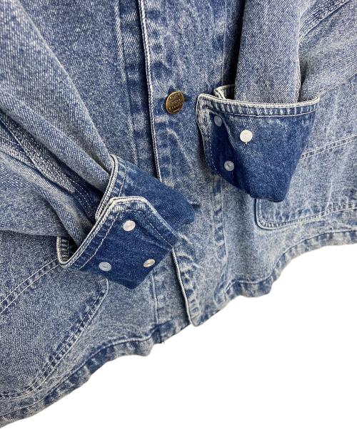 BLUCO WORK GARMENT（ブルコ ワーク ガーメント）BLUCO WORK GARMENT (ブルコ ワーク ガーメント) デニムカバーオール ネイビー サイズ:Mの古着・服飾アイテム