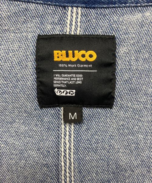 BLUCO WORK GARMENT（ブルコ ワーク ガーメント）BLUCO WORK GARMENT (ブルコ ワーク ガーメント) デニムカバーオール ネイビー サイズ:Mの古着・服飾アイテム