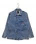 BLUCO WORK GARMENT（ブルコ ワーク ガーメント）の古着「デニムカバーオール」｜ネイビー