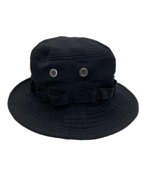 New Era（ニューエラ）New Era (ニューエラ) YOHJI YAMAMOTO (ヨウジヤマモト) アドベンチャーハット ブラック サイズ:SMALL-MEDIUMの古着・服飾アイテム