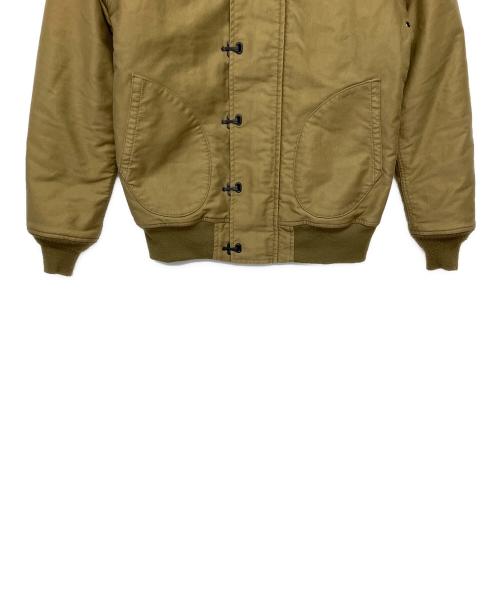 ALPHA（アルファ）ALPHA (アルファ) デッキフックジャケット カーキ サイズ:XLの古着・服飾アイテム