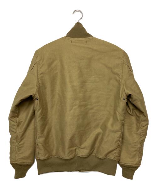 ALPHA（アルファ）ALPHA (アルファ) デッキフックジャケット カーキ サイズ:XLの古着・服飾アイテム