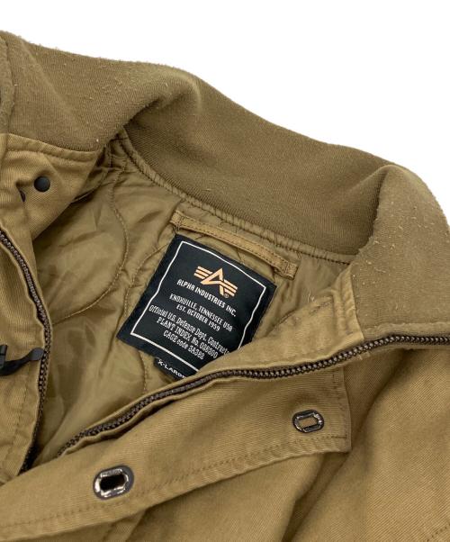 ALPHA（アルファ）ALPHA (アルファ) デッキフックジャケット カーキ サイズ:XLの古着・服飾アイテム
