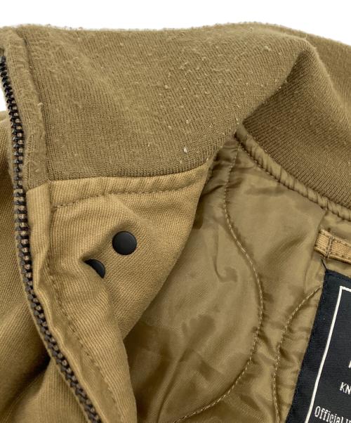 ALPHA（アルファ）ALPHA (アルファ) デッキフックジャケット カーキ サイズ:XLの古着・服飾アイテム
