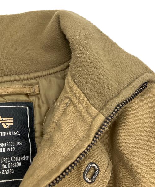 ALPHA（アルファ）ALPHA (アルファ) デッキフックジャケット カーキ サイズ:XLの古着・服飾アイテム
