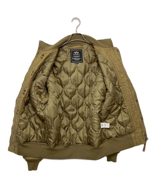 ALPHA（アルファ）ALPHA (アルファ) デッキフックジャケット カーキ サイズ:XLの古着・服飾アイテム