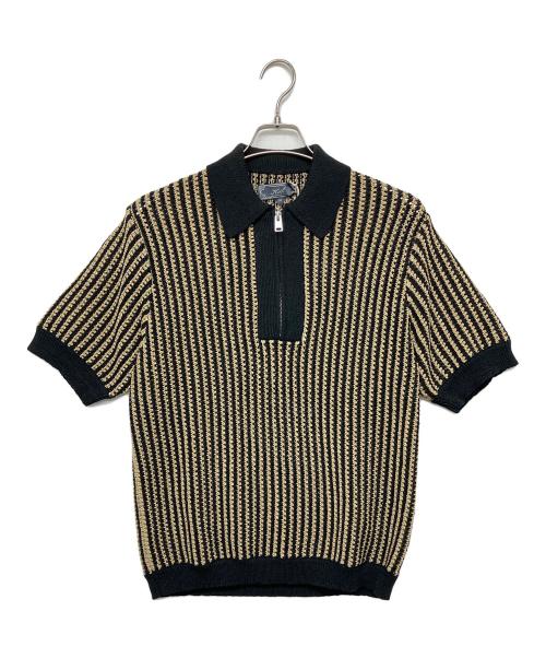 KITH（キス）KITH (キス) Keyon Crochet Pullover ブラウン×ブラック サイズ:XS 未使用品の古着・服飾アイテム