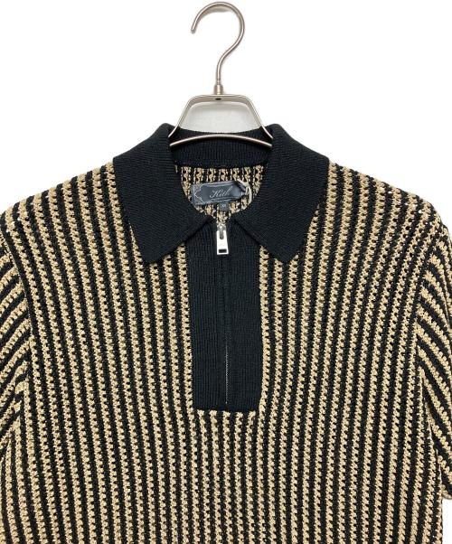KITH（キス）KITH (キス) Keyon Crochet Pullover ブラウン×ブラック サイズ:XS 未使用品の古着・服飾アイテム
