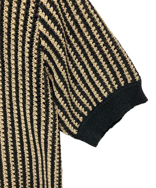 KITH（キス）KITH (キス) Keyon Crochet Pullover ブラウン×ブラック サイズ:XS 未使用品の古着・服飾アイテム