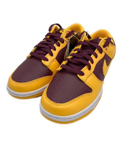 NIKE（ナイキ）NIKE (ナイキ) Dunk Low Retro University Gold イエロー×ブラウン サイズ:26cmの古着・服飾アイテム