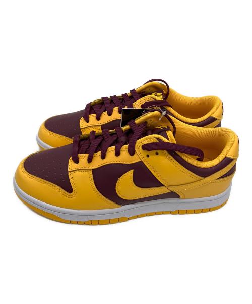 NIKE（ナイキ）NIKE (ナイキ) Dunk Low Retro University Gold イエロー×ブラウン サイズ:26cmの古着・服飾アイテム
