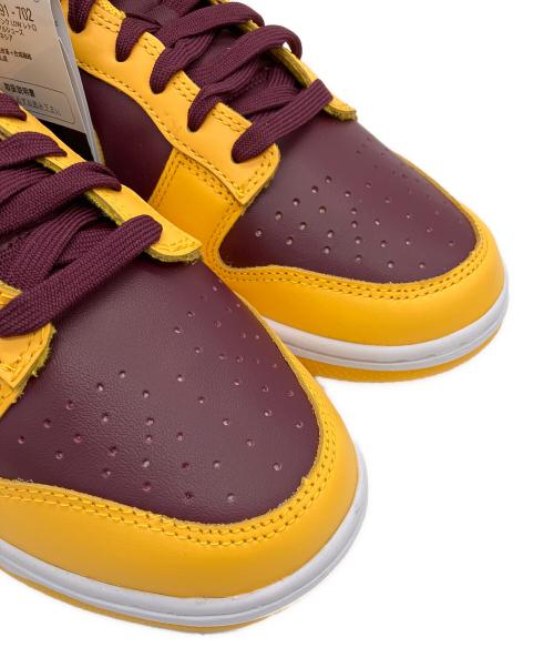 NIKE（ナイキ）NIKE (ナイキ) Dunk Low Retro University Gold イエロー×ブラウン サイズ:26cmの古着・服飾アイテム