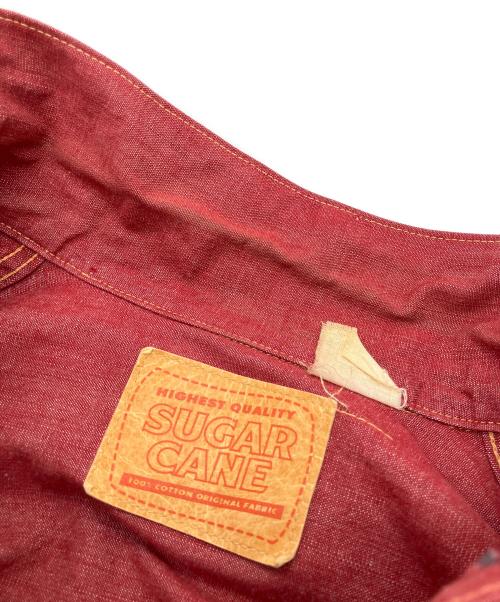 SUGAR CANE（シュガーケーン）SUGAR CANE (シュガーケーン) シャツジャケット レッド サイズ:不明の古着・服飾アイテム