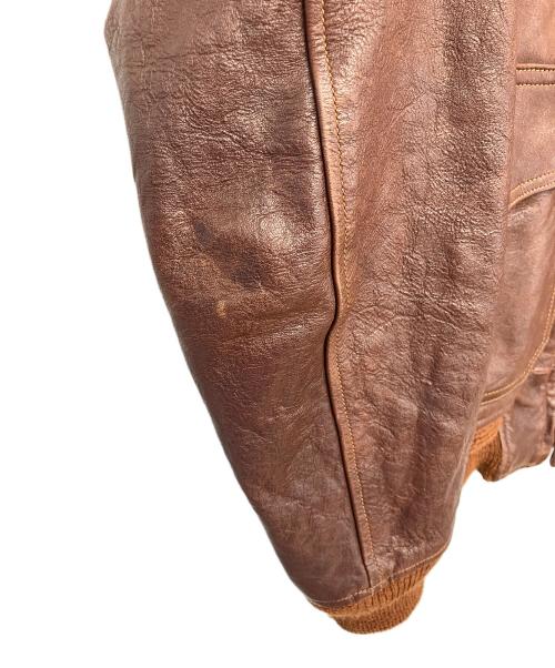 BUZZ RICKSON'S（バズリクソンズ）BUZZ RICKSON'S (バズリクソンズ) AN-J-3Aフライトジャケット 20周年モデル ＊古着 ブラウン サイズ:36の古着・服飾アイテム