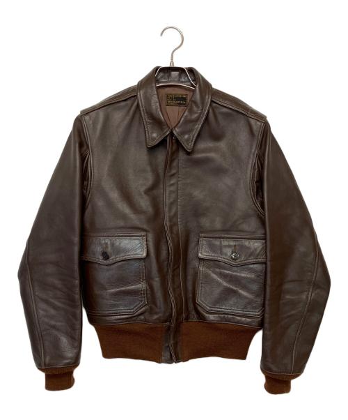 TOYS MCCOY（トイズマッコイ）TOYS MCCOY (トイズマッコイ) H.OKAMOTO フライトジャケット AN-J-3 シリアル10143441 ブラウン サイズ:38の古着・服飾アイテム