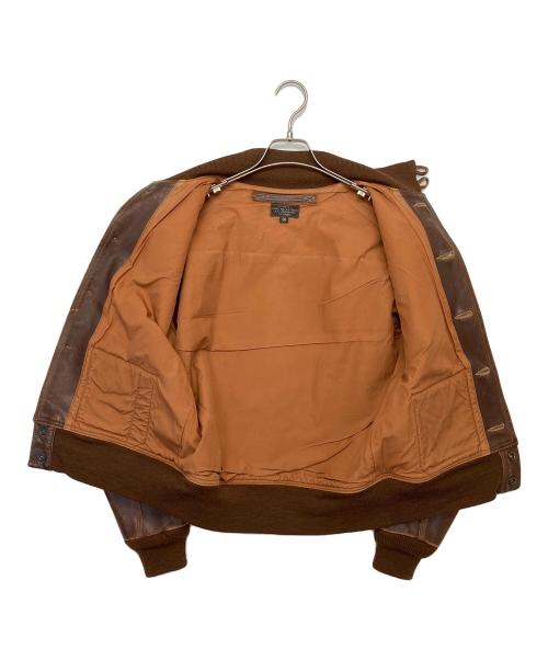 BUZZ RICKSON'S（バズリクソンズ）BUZZ RICKSON'S (バズリクソンズ) A-1フライトジャケット ＊古着 ブラウン サイズ:36の古着・服飾アイテム