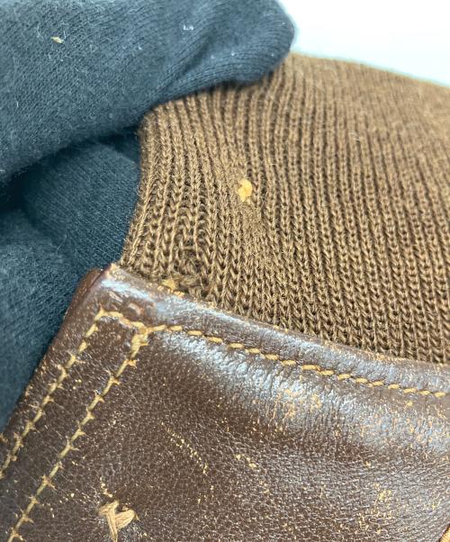 BUZZ RICKSON'S（バズリクソンズ）BUZZ RICKSON'S (バズリクソンズ) A-1フライトジャケット ＊古着 ブラウン サイズ:36の古着・服飾アイテム