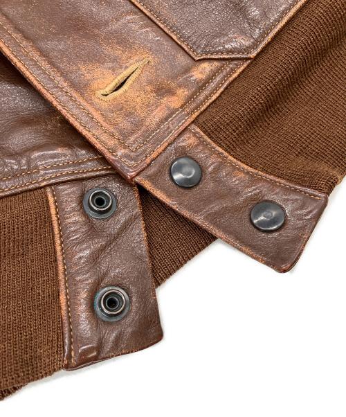 BUZZ RICKSON'S（バズリクソンズ）BUZZ RICKSON'S (バズリクソンズ) A-1フライトジャケット ＊古着 ブラウン サイズ:36の古着・服飾アイテム