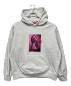 SUPREMEシュプリーム）の古着「kate moss hooded sweatshirt」｜グレー