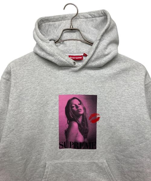 SUPREME（シュプリーム）Supreme (シュプリーム) kate moss hooded sweatshirt グレー サイズ:Lの古着・服飾アイテム