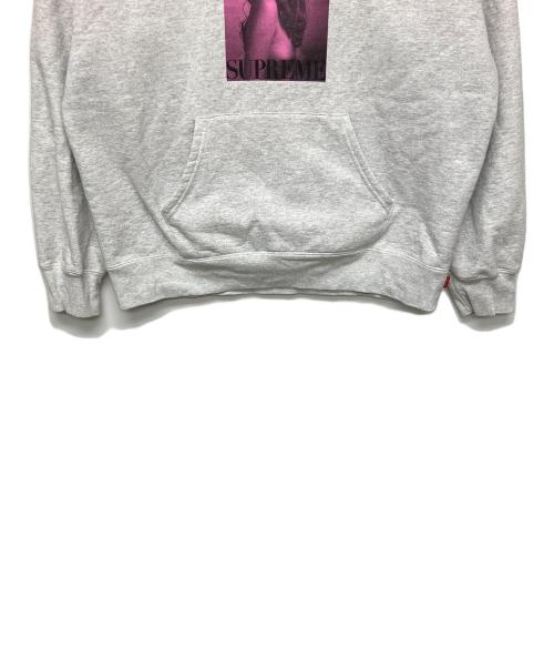 SUPREME（シュプリーム）Supreme (シュプリーム) kate moss hooded sweatshirt グレー サイズ:Lの古着・服飾アイテム