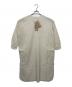 中古・古着 maison de soil (メゾンドソイル) BOILED WOOL PLAIN BACK OPENING CREW-NECK EMB SHIRT DRESS ベージュ サイズ:2 未使用品：15000円