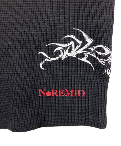 Noremid（ノーリミッド）NOREMID (ノーリミッド) サーマルカットソー ブラック サイズ:Sの古着・服飾アイテム