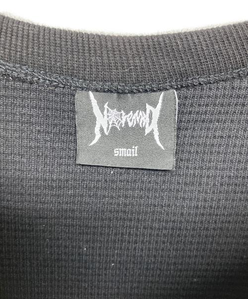 Noremid（ノーリミッド）NOREMID (ノーリミッド) サーマルカットソー ブラック サイズ:Sの古着・服飾アイテム