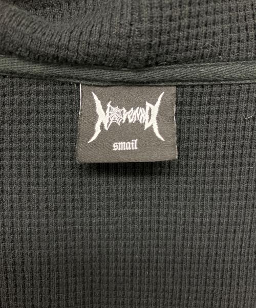 Noremid（ノーリミッド）Noremid (ノーリミッド) ボーンパーカー ブラック サイズ:Sの古着・服飾アイテム