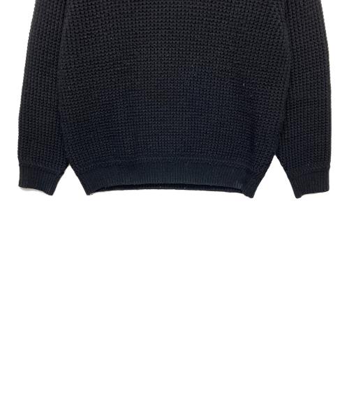SUPREME（シュプリーム）Supreme (シュプリーム) waffle small box sweater　25AW　厚手ニット ブラック サイズ:Mの古着・服飾アイテム