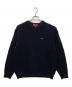 Supreme（シュプリーム）の古着「waffle small box sweater　25AW　厚手ニット」｜ブラック