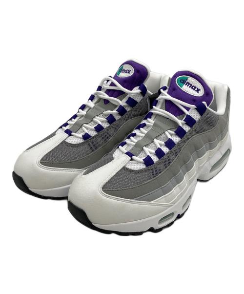 NIKE（ナイキ）NIKE (ナイキ) AIR MAX 95 BIG BUBBLE スニーカー グレー×パープル サイズ:29cm 未使用品の古着・服飾アイテム