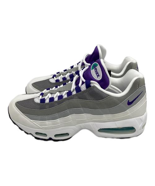 NIKE（ナイキ）NIKE (ナイキ) AIR MAX 95 BIG BUBBLE スニーカー グレー×パープル サイズ:29cm 未使用品の古着・服飾アイテム