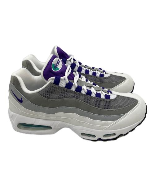 NIKE（ナイキ）NIKE (ナイキ) AIR MAX 95 BIG BUBBLE スニーカー グレー×パープル サイズ:29cm 未使用品の古着・服飾アイテム