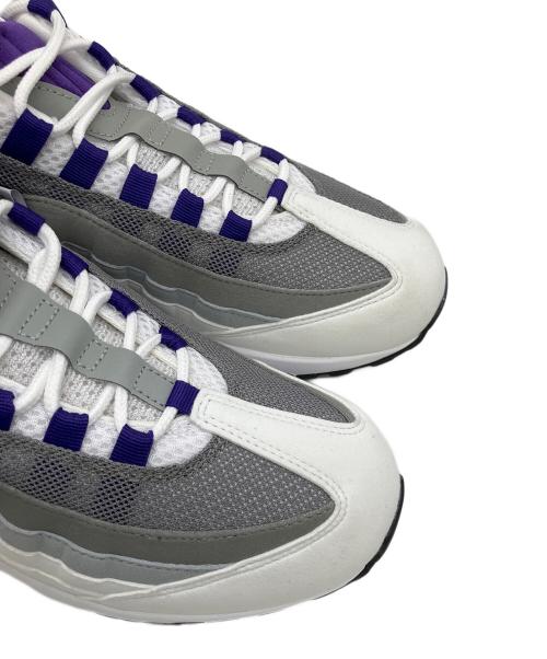 NIKE（ナイキ）NIKE (ナイキ) AIR MAX 95 BIG BUBBLE スニーカー グレー×パープル サイズ:29cm 未使用品の古着・服飾アイテム