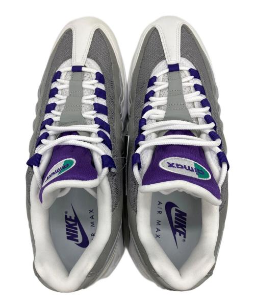 NIKE（ナイキ）NIKE (ナイキ) AIR MAX 95 BIG BUBBLE スニーカー グレー×パープル サイズ:29cm 未使用品の古着・服飾アイテム