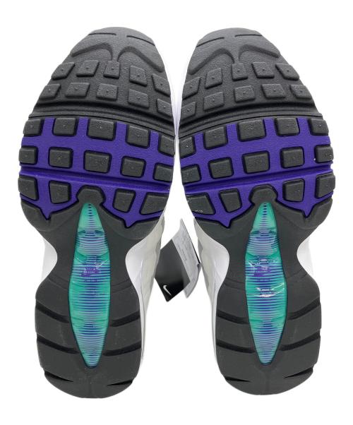 NIKE（ナイキ）NIKE (ナイキ) AIR MAX 95 BIG BUBBLE スニーカー グレー×パープル サイズ:29cm 未使用品の古着・服飾アイテム