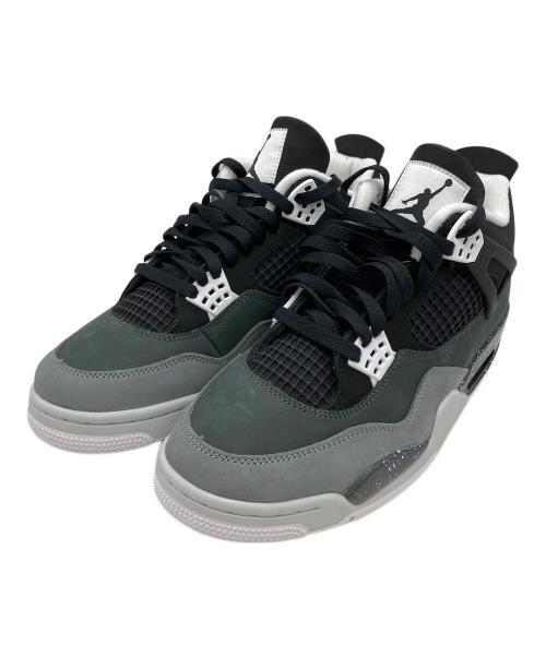 NIKE（ナイキ）NIKE (ナイキ) AIR JORDAN 4 RETRO　スニーカー ブラック×ホワイト サイズ:28cmの古着・服飾アイテム
