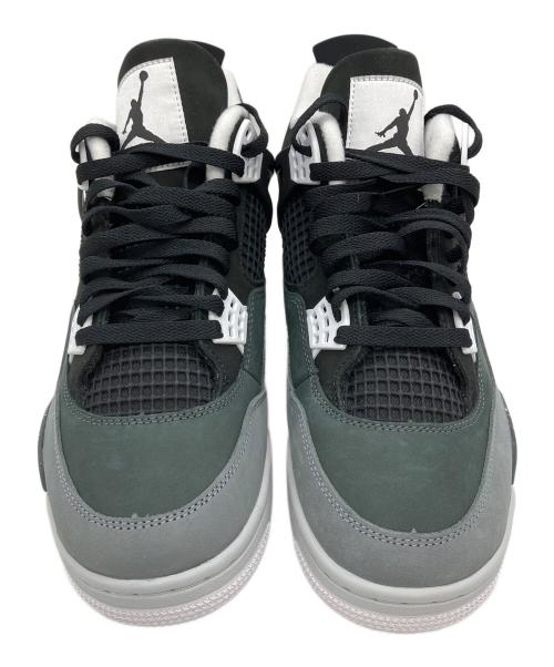 NIKE（ナイキ）NIKE (ナイキ) AIR JORDAN 4 RETRO　スニーカー ブラック×ホワイト サイズ:28cmの古着・服飾アイテム