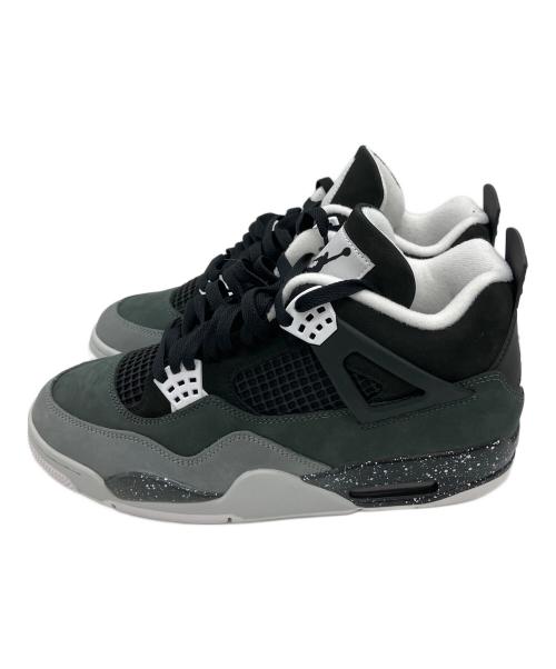 NIKE（ナイキ）NIKE (ナイキ) AIR JORDAN 4 RETRO　スニーカー ブラック×ホワイト サイズ:28cmの古着・服飾アイテム